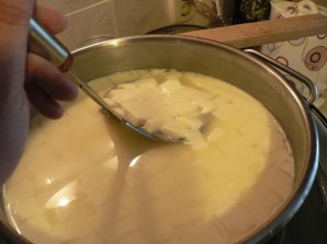 Сыр белорусский в домашних условиях - фото шаг 3