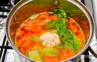 Зимний суп из моркови - фото шаг 4