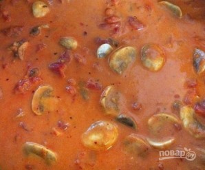 Ригатони с томатным соусом - фото шаг 4