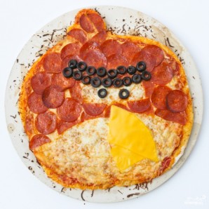 Пицца "Angry Birds" - фото шаг 8