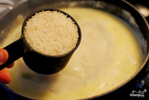 Сырный суп с курицей и рисом - фото шаг 5