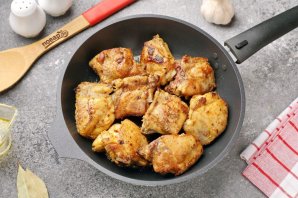 Овощное рагу с курицей в духовке - фото шаг 3