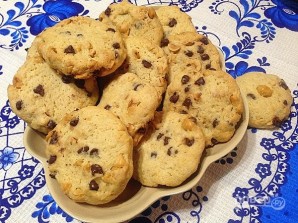 Песочное печенье с фундуком и шоколадом - фото шаг 9