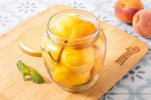 Консервированные персики - фото шаг 5