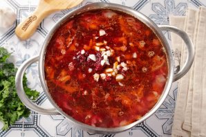 Борщ с картофелем - фото шаг 16
