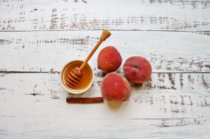 Медовые персики - фото шаг 1