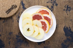 Глинтвейн с грейпфрутом и яблоком - фото шаг 2
