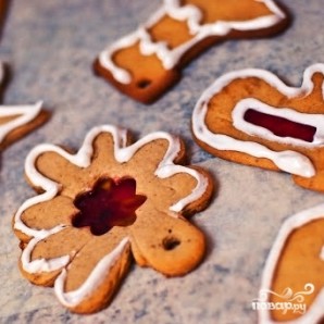 Новогоднее имбирное печенье - фото шаг 10