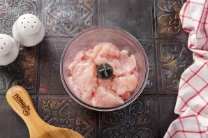 "Мясо по-французски" из куриного фарша - фото шаг 2