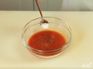 Запеченная рыба в томатном соусе - фото шаг 4