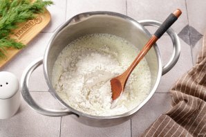 Блинчики из кабачков с курицей - фото шаг 5