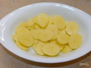 Картофельно-сливочная запеканка с луком - фото шаг 1