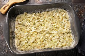 Быстрый капустный пирог