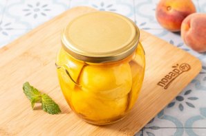 Консервированные персики - фото шаг 7