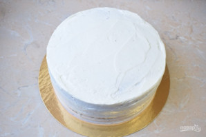 Торт с кремом-чиз - фото шаг 8