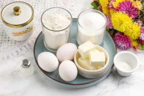 Масляный бисквит - фото шаг 1