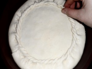 Пирог с горбушей консервированной - фото шаг 12