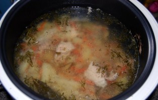 Куриный суп-лапша в мультиварке - фото шаг 4