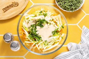 Салат «Коул Слоу» постный - фото шаг 9
