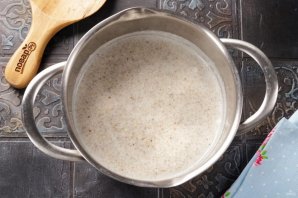 Каша ячневая на молоке - фото шаг 7