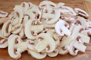 Мясо с грибами с сливочном соусе - фото шаг 7