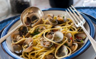 Спагетти с морскими мидиями - фото шаг 8