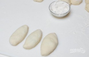 Рецепт бездрожжевого теста для пирожков в духовке - фото шаг 5