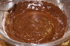 Шоколадно-сырный торт - фото шаг 1