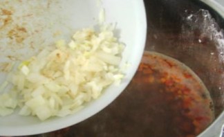 Фасолевый суп без картошки - фото шаг 3