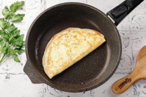 Блины с начинкой - фото шаг 14