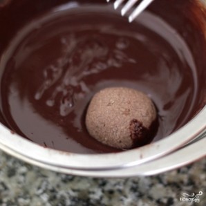 Шоколадное печенье к Дню влюбленных - фото шаг 8