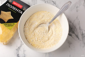 Апельсиновое печенье с полентой "Bravolli" - фото шаг 2