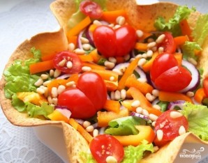 Овощной салат с бальзамическим уксусом - фото шаг 3