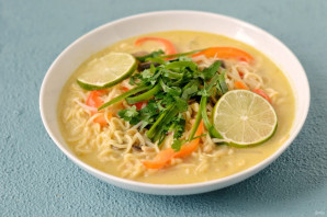 Вьетнамский суп с лапшой - фото шаг 7