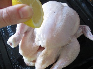 Курица, запеченная с рисом - фото шаг 2