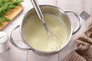 Блинчики из кабачков с курицей - фото шаг 6