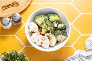 Овощи в микроволновке - фото шаг 6