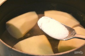 Пюре из картофеля с жареным луком - фото шаг 2