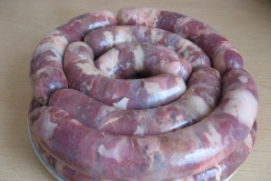 Домашняя колбаса из свинины - фото шаг 6
