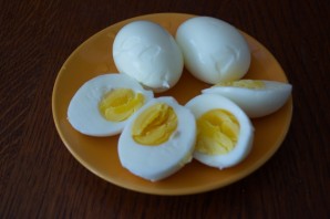 Яйца с начинкой - фото шаг 2