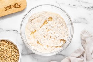 Оладьи из зеленой гречки - фото шаг 6