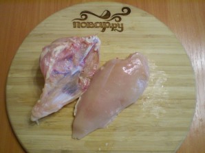 Куриная грудка кусочками на сковороде - фото шаг 2