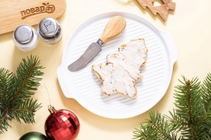 Тосты "Елочки" - фото шаг 5