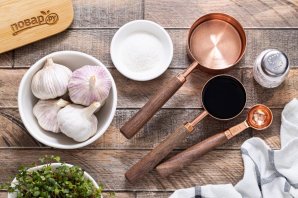 Маринованный чеснок по-корейски - фото шаг 1