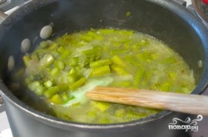 Суп из зеленой спаржи - фото шаг 5