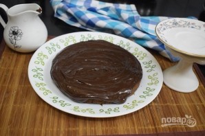 Шоколадно-кофейный пирог без яиц - фото шаг 4