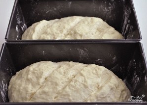 Белый хлеб в духовке - фото шаг 8
