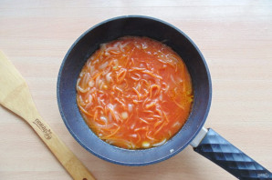 Пеленгас в томатном соусе в духовке - фото шаг 6
