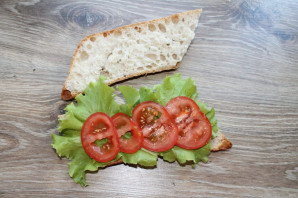 Греческий сэндвич - фото шаг 4