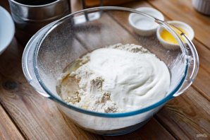 Хачапури рецепт на сковороде - фото шаг 3